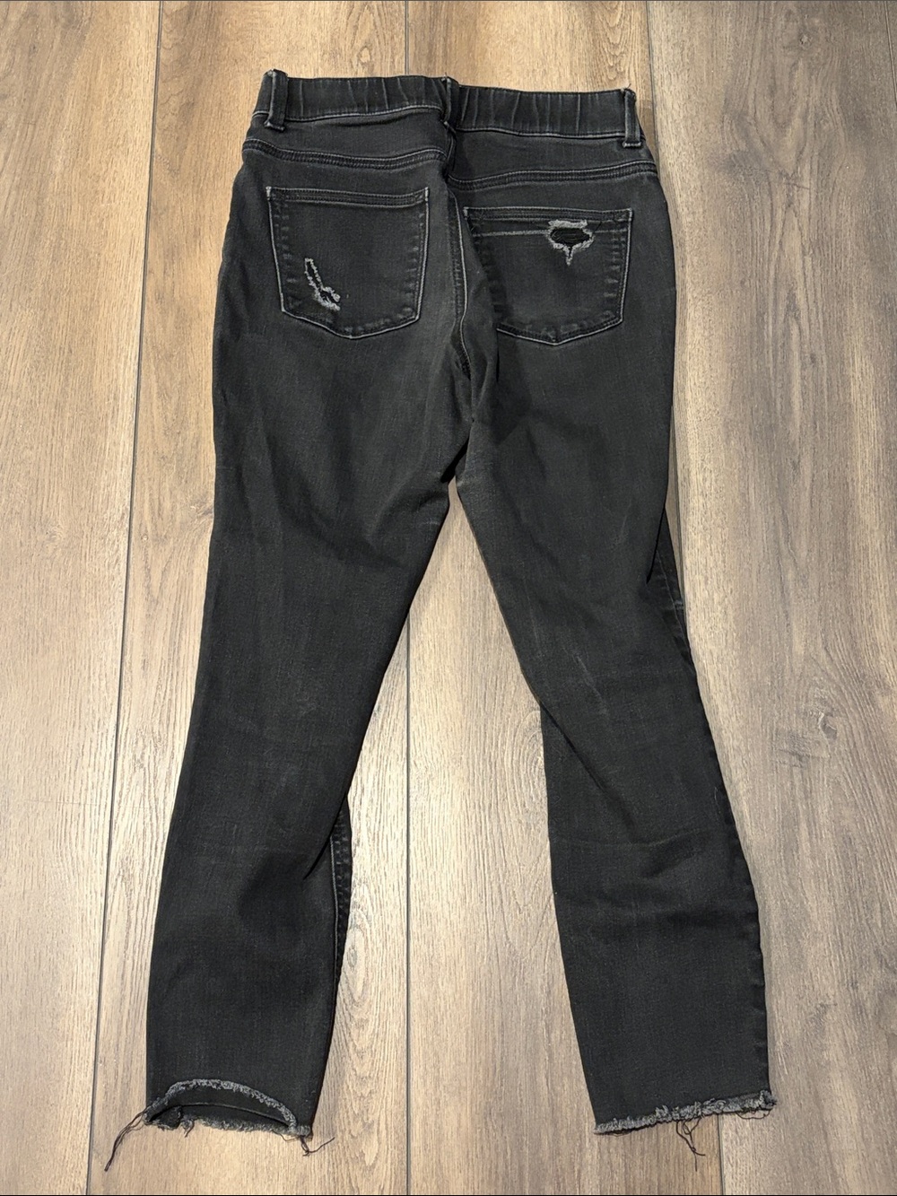 Maurices Black Distressed Skinny Jeans - Picture 3 of 3